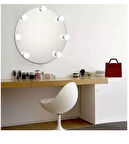 Zhltools 4lü Ayarlanabilir Makyaj Aynası Işığı