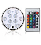 Zhltools Sualtı Kumandalı RgB Nargile Led Işığı