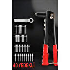 Zhltools Perçin Tabancası 40 Yedekli