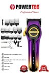 Powertec TR-7000 Profesyonel Usb Type-C Şarj Girişli Saç Sakal Tıraş Makinesi
