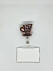 But First Coffee Temalı Yoyo Kartlık 