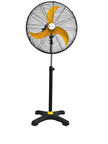 MUZEKO MZK-750 MEGA PLUS 30 INÇ SARI KANATLI SANAYİ TİPİ AYAKLI VANTİLATÖR 75CM