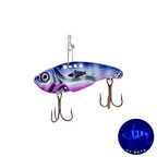 Vibrasyon Yem - LRF/Spin Jig - Fishack VibraX - 7g 40mm - Electric Sunset - UV Boyalı