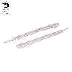 Silikon Kurt Yem - LRF Yem - 1g 70mm - Fishack Wormix - 10 Adet - White