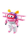 Harika Kanatlar Dönüşen Ellie 12 cm | Orijinal Super Wings Transforming Figür | Uçaktan Robota Dönüşen Oyuncak