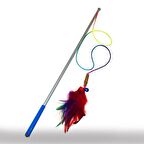 MatatabiCats Tüylü Alu Kedi Oltası