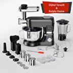 Trumio Çok İşlevli Kıyma Çekme Hamur Mayalama Blender Makinesi