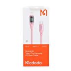 Mcdodo CA-1931 Typec İphone 36W Hızlı Data Şarj Kablo 1.2m - Pembe