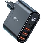 Mcdodo CH-2250 USB 33 Watt Hızlı Şarj Aleti Siyah