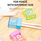 Deli Kalemtıraş Çift Bölmeli Mini