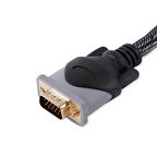 Philips SWV9009 Örgülü 15 Pinli 1080P VGA kablosu - 1 Metre