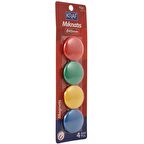 Kraf 504G Mıknatıs 4cm Blisterli 4'lü Paket
