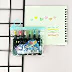 Galaksi Şişesi 6 Renk Fosforlu Kalem