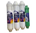 Rolezyum 12'' Inline Su Arıtma Filtre Seti