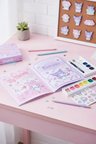 Sanrio Lisanslı Tatlı Serisi Kendin Yap Boyama Seti – 12 Pastel Boya ve Sticker İçerikli Eğitici Çocuk Aktivite Seti 45.5 Cm
