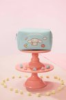 Sanrio Lisanslı Cinnamoroll Büyük Kapasiteli Kare Kozmetik Çantası – Geniş İç Hacimli Seyahat ve Makyaj Çantası 20 Cm