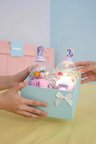 My Little Pony Lisanslı Gashapon Gece Lambası – Mor Figürlü Masaüstü LED Aydınlatma 10 Cm