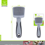 Nunbell Otomatik Temizlenen Metal Dişli Kedi ve Köpek Fırçası 19 cm