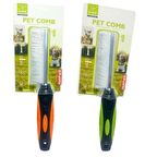 Nunbell Kedi Köpek Tek Taraflı Tüy Açma Tarak 22x3 Cm