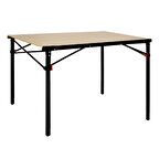 KingCamp Slate XL Alüminyum Katlanır Kamp Masası Wood