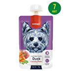 Wanpy Taze Ördekli&Havuçlu  Köpek Et Ezmesi 90 gr X 7 Adet