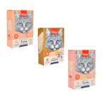 Wanpy Assorted Balık Etli Krema Yetişkin Kedi Ödülü 25x14 g 3'lü 