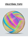 Kapris Fosfor Desenli Dikişli Voleybol Topu VB307