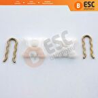 BMW VOLVO İçin 2 Adet Cam İndirme Kaldırma Mekanizması Tamir Klipsi 51321938884 3509416