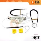 VW Golf MK4 Jetta Bora A4 1J 4/5 Kapı 1JM898461 İçin Sol Ön Cam Kriko Tamir Seti