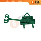 Fiat Linea için Ön Sol Cam Kriko Klipsi 51892561