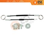 Peugeot 406 1995-2004 İçin Sağ Ön Kapı Cam Kriko Seti