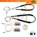 Ford Focus İçin Sağ Ön Kapı Cam İndirme Kaldırma Mekanizması Tamir Takımı