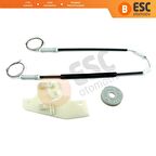 Peugeot 407 İçin Arka Sol Kapı Cam Mekanizması Tamir Takımı