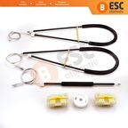 Seat Ibiza Coupe 2008 14 İçin Sol Ön Cam Kriko Tamir Takımı