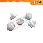 Renault Peugeot İçin 10 Adet Beyaz Renk Döşeme Klipsi 7703077469