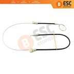 Land Rover Freelander 1 İçin Arka Sağ Kapı Manuel Cam Kriko Seti