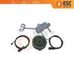 Fiat Punto 199 için Sağ Ön Cam Kriko Tamir Seti 51723316