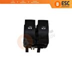 Renault Megane Scenic Laguna MK2 İçin İkili Sürücü Kapı Cam Düğmesi 8200315042