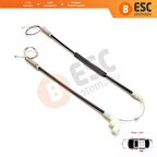 Volvo S40 V40 İçin Arka Sol Cam Kriko Seti 30623452