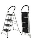 4 Basamaklı Katlanabilir Kaymaz Tabanlı Dengeli Geniş Merdiven
