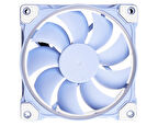 ID-COOLING ZF-12025 Baby Blue 12cm 4Pin PWM Kasa Fanı