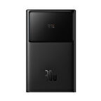 Baseus Star-Lord 30W 10.000 mAh Dijital Ekranlı Powerbank Siyah