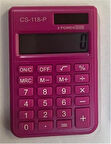 CSL CS-118-P Pembe 8 Hane Cep Tipi Hesap Makinesi