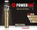 Powertec TR-1818 Kablosuz Kuru Sakal-Ense Çok Amaçlı Tıraş Makinesi 