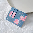 Pink Clouds Temalı Ayraç (GGK-B010)