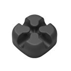 ORICO Masaüstü Silikon Kablo Klipsi Düzenleyici Organizer Siyah