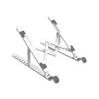 ORICO Katlanabilir 7 Kademeli Notebook Laptop Standı Beyaz
