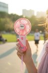 We Bare Bears Lisanslı Panda Mini Fan 16.5 cm - Taşınabilir ve Hafif El Fanı Serinletici