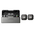 DJI Mic 3 (2 TX + 1 RX + Charging Case) | DJI Türkiye Karacasulu Garantili |