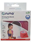 Nimo Kinesiyoloji Bandı (Ağrı Bandı) 5cm*5m Kırmızı